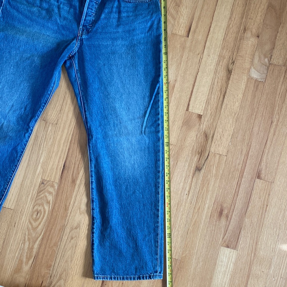 Levi's Women's 501 '90s Selvedge Jeans 33x30 - Picture 8 of 14
